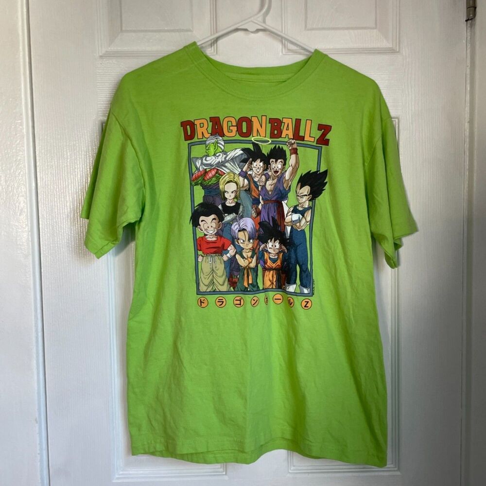 Dragon Ball Z graphic tshirt green size S
